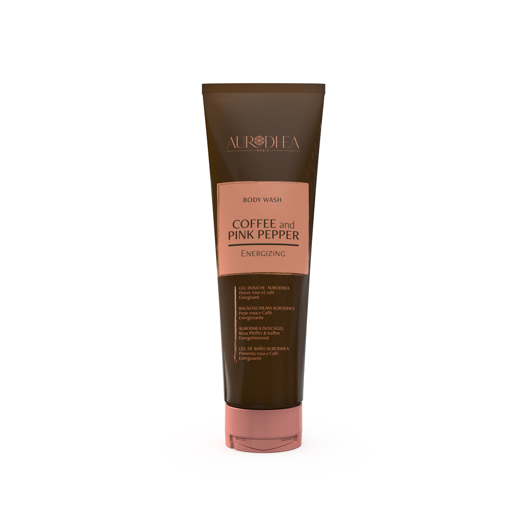 Aurodhea Gel douche café et poivre rose