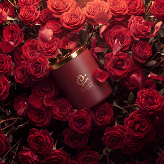 ROSÉA – Duftkerze Rose & Zimt