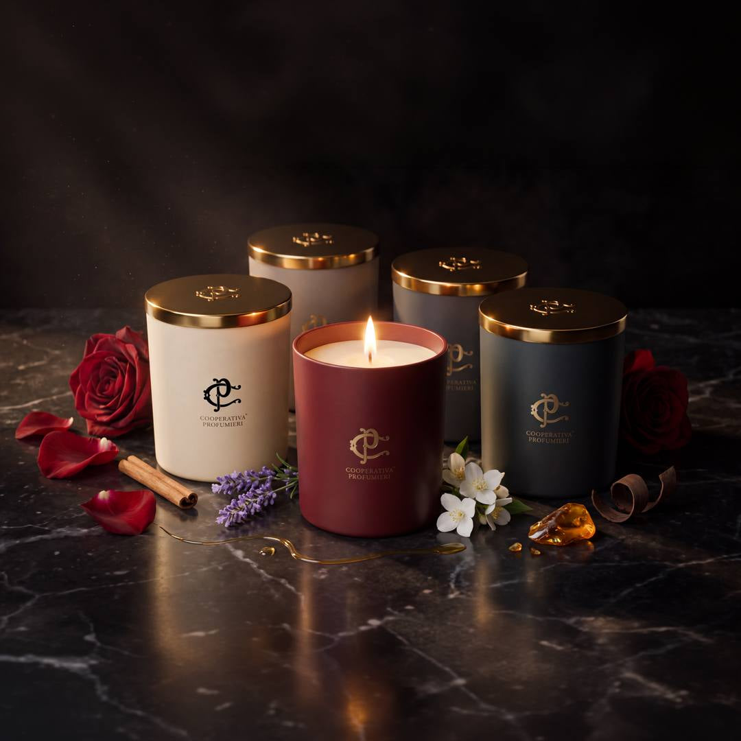 Duftkerzen-Geschenkset 5 × 70 g – Cooperativa Profumieri