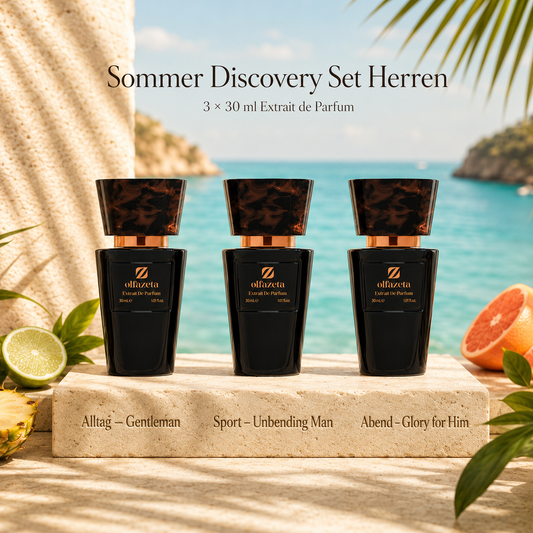 Sommer Discovery Set Herren – 3 × 30 ml Extrait de Parfum
